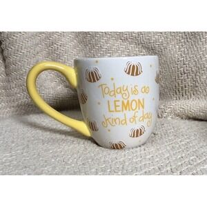 Nothing Bundt Cakes Coton Colors Cakes "Today is a LEMON kind of day" Mug